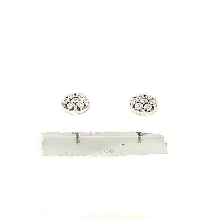10K 0.03Ct Diamond earrings - UN-0368
