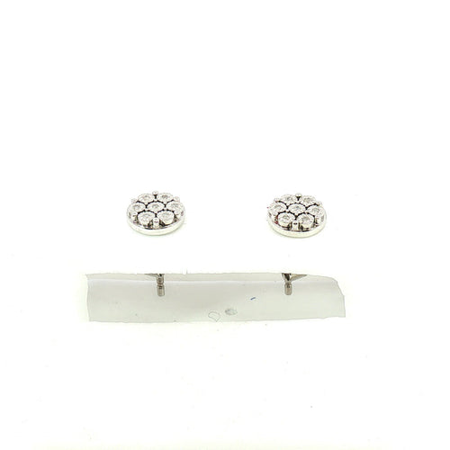 10K 0.03Ct Diamond earrings - UN-0368