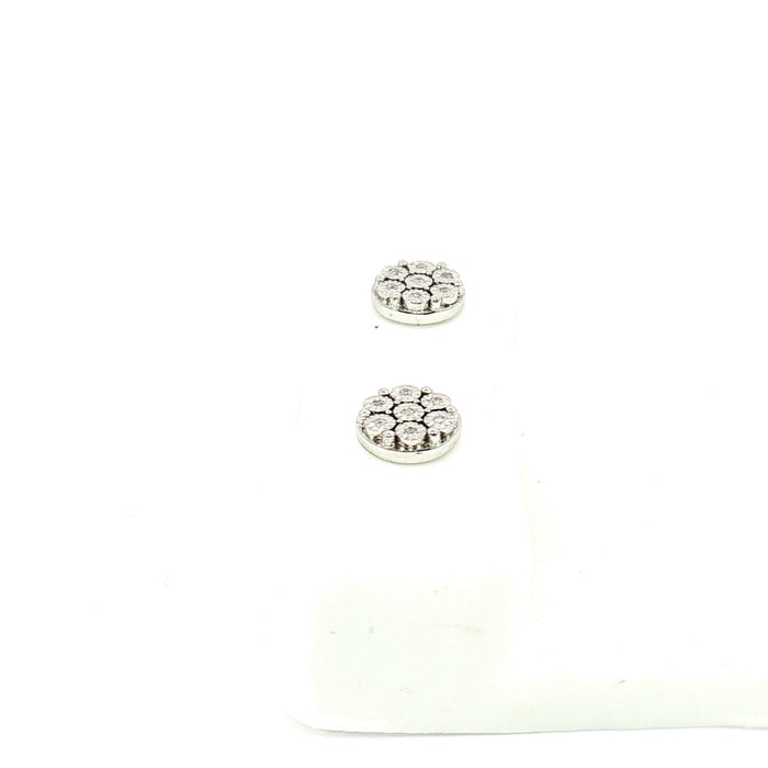 10K 0.03Ct Diamond earrings - UN-0368
