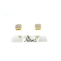 10K 0.04Ct Diamond earrings - UN-0069