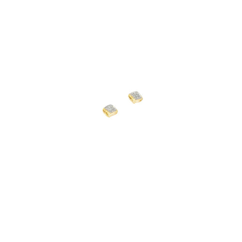 10K 0.04ct Diamond earrings - UN-0399