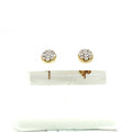 10K 0.04ct Diamond earrings - UN-0510