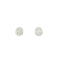 10K 0.04ct Diamond earrings - UN-0531