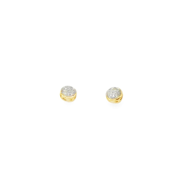 10K 0.05Ct Diamond earring - UN-0395