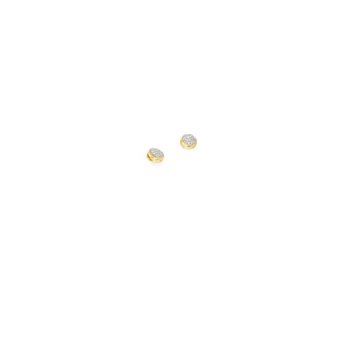 10K 0.05Ct Diamond earring - UN-0395