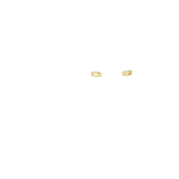 10K 0.05Ct Diamond earring - UN-0395