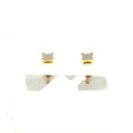 10K 0.05Ct Diamond earrings - UN-0371