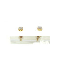 10K 0.05Ct Diamond earrings - UN-0384