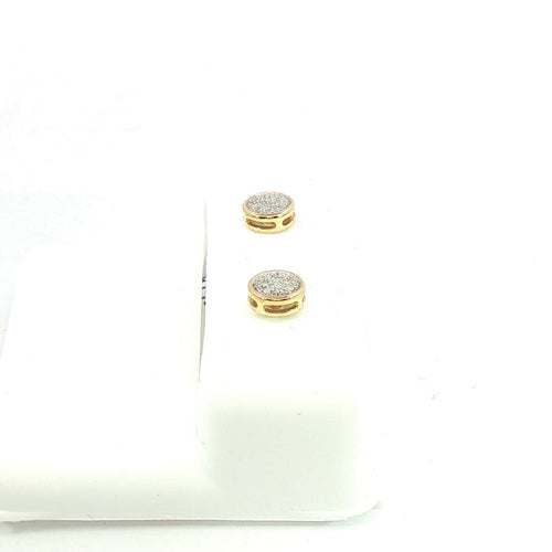 10K 0.05Ct Diamond earrings - UN-0390