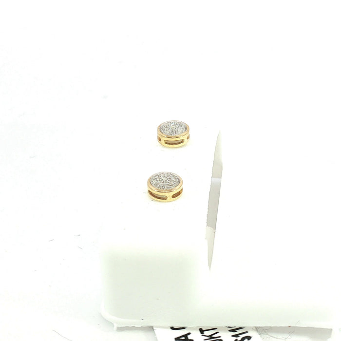 10K 0.05Ct Diamond earrings - UN-0390