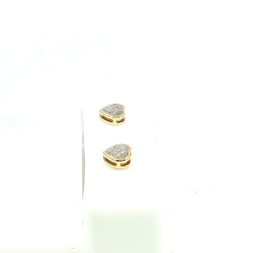 10K 0.05Ct Diamond earrings - UN-0394