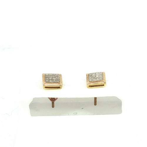 10K 0.08ct Diamond earring - UN-0405