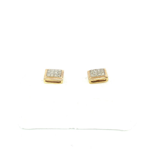 10K 0.08ct Diamond earring - UN-0405
