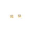 10K 0.08Ct Diamond earrings - UN-0393