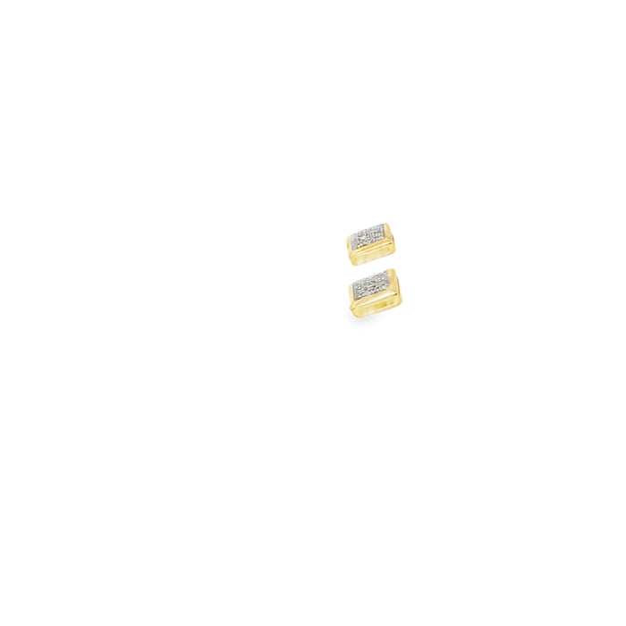 10K 0.08Ct Diamond earrings - UN-0393