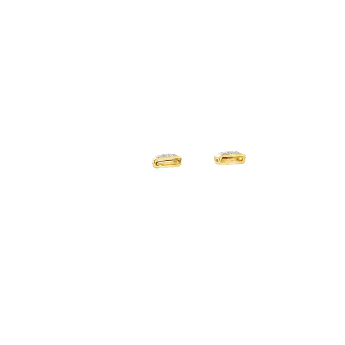 10K 0.08Ct Diamond earrings - UN-0393