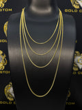 10K 1.8mm 16-Inch Miami Cuban Chain
