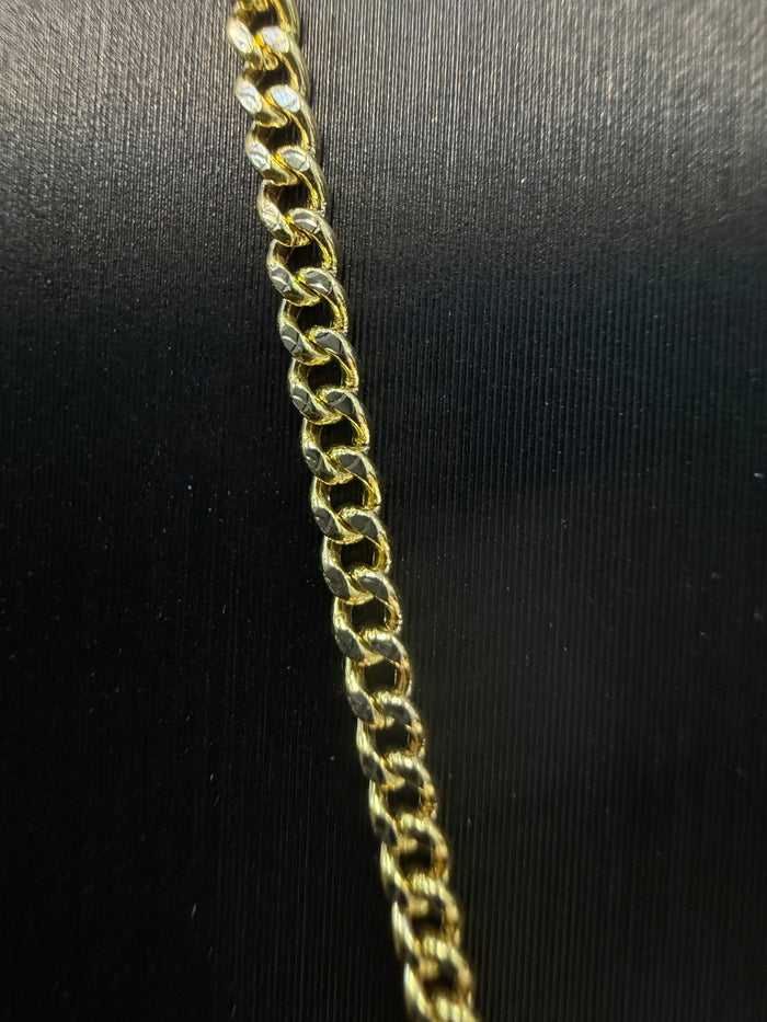10K 1.8mm 16-Inch Miami Cuban Chain