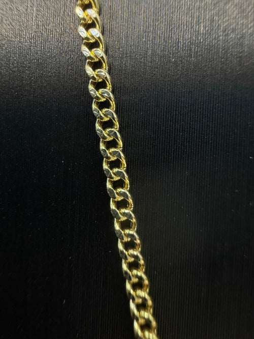 10K 1.8mm 16-Inch Miami Cuban Chain