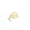 10K Gold initial "C" Ring