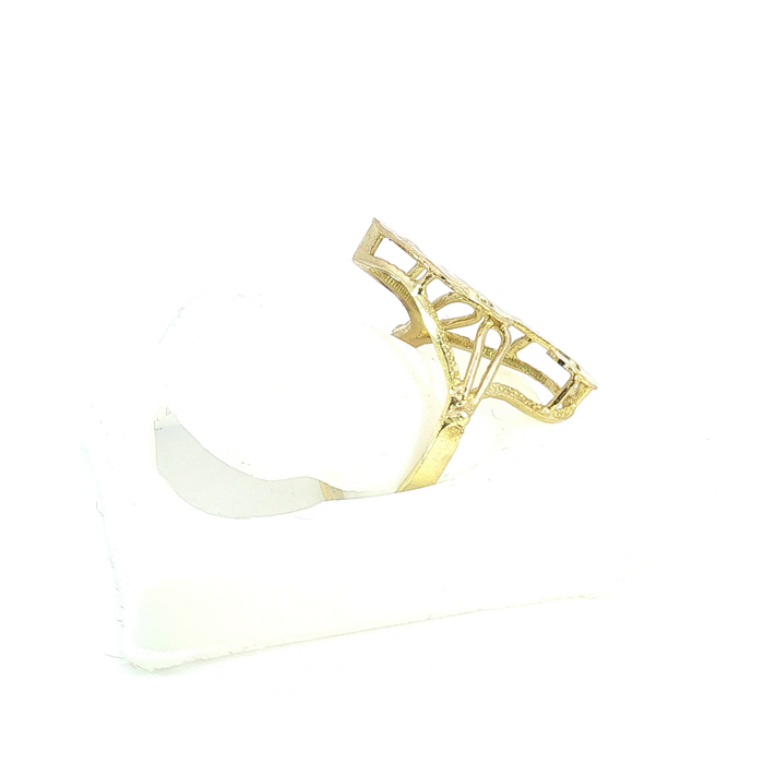 10K Gold initial "G" Ring