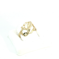10K Gold initial "L" Ring