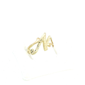 10K Gold initial "N" Ring