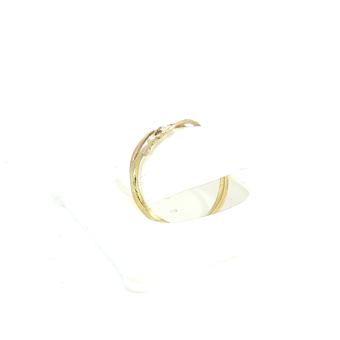 10K Gold initial "P" Ring