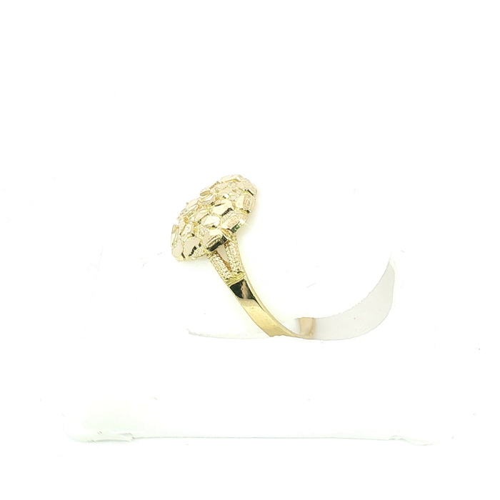 10K Nugget Ring in Yellow Gold