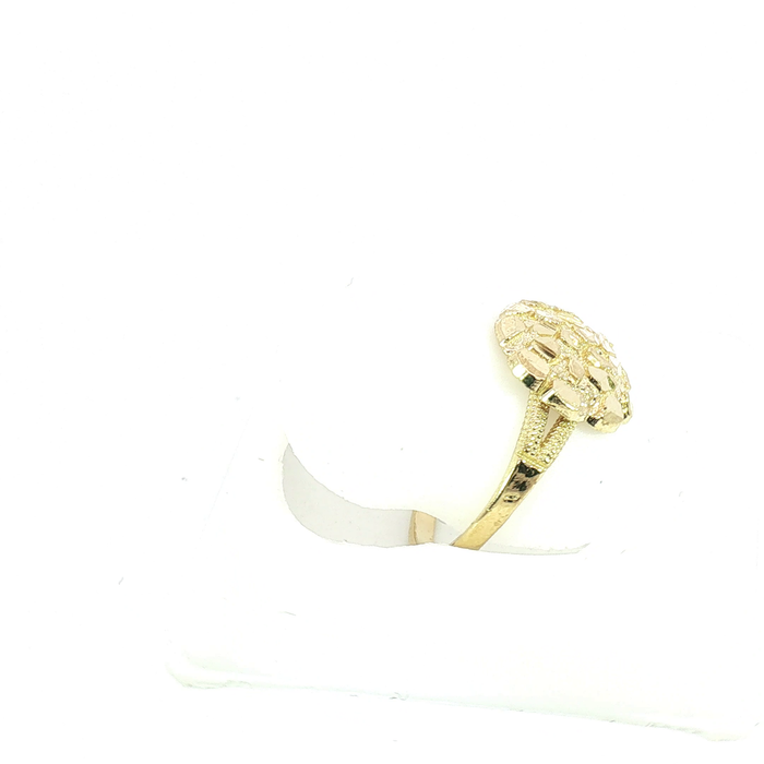 10K Nugget Ring in Yellow Gold