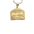 10K The Last Supper Pendant in Yellow Gold