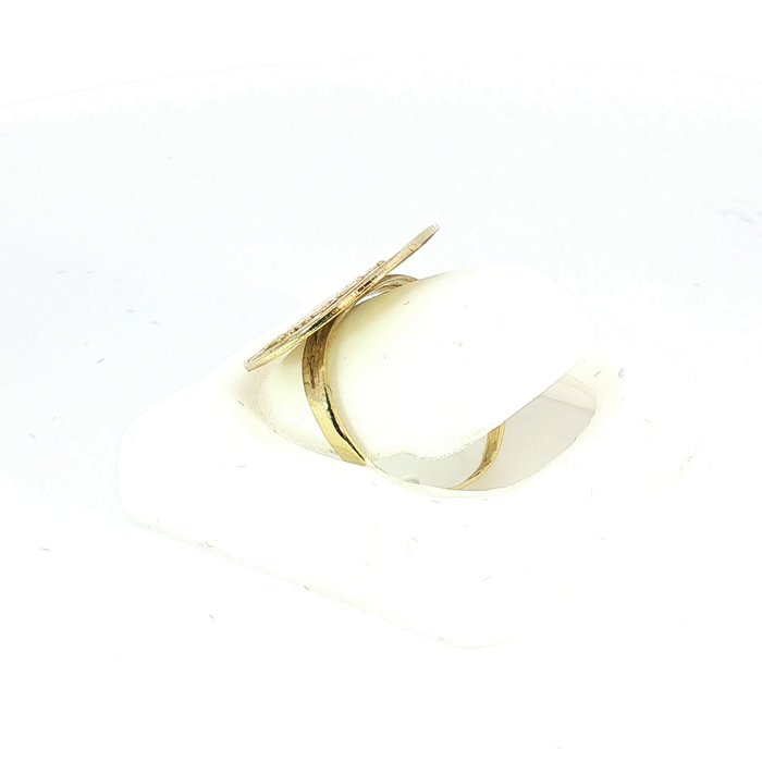10K The Last Supper Ring in Yellow Gold
