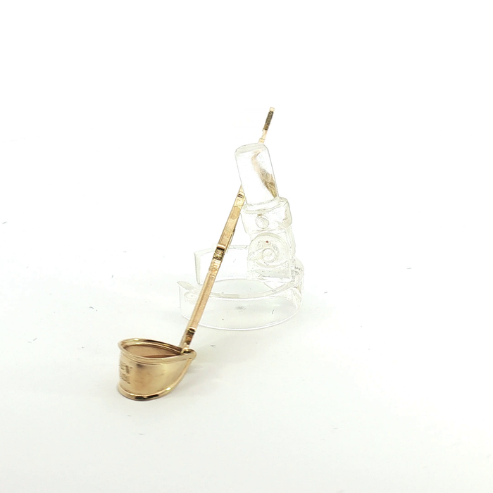 10K Yellow Gold AK Pendant