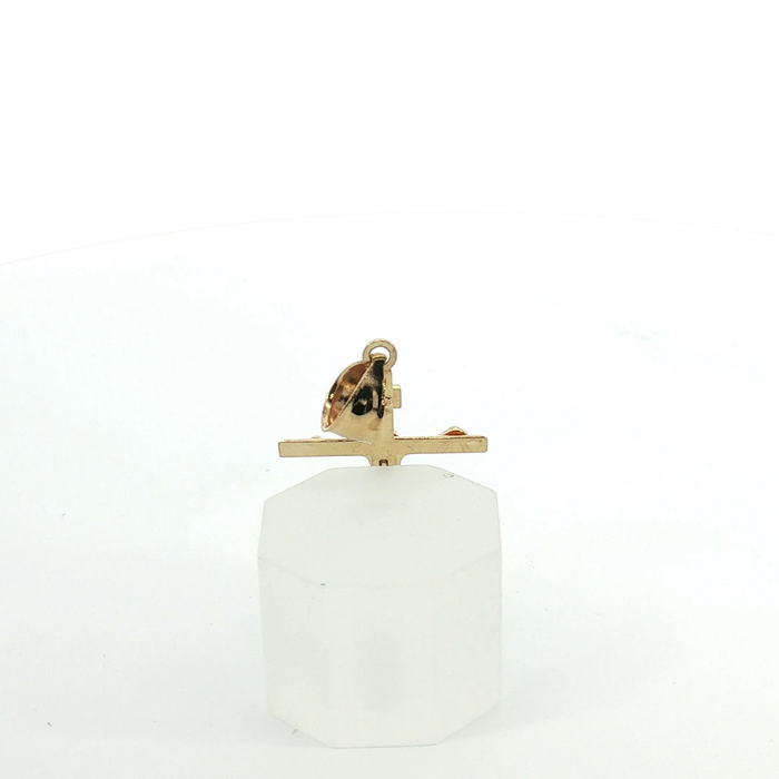 10k Yellow Gold Crucifix Pendant