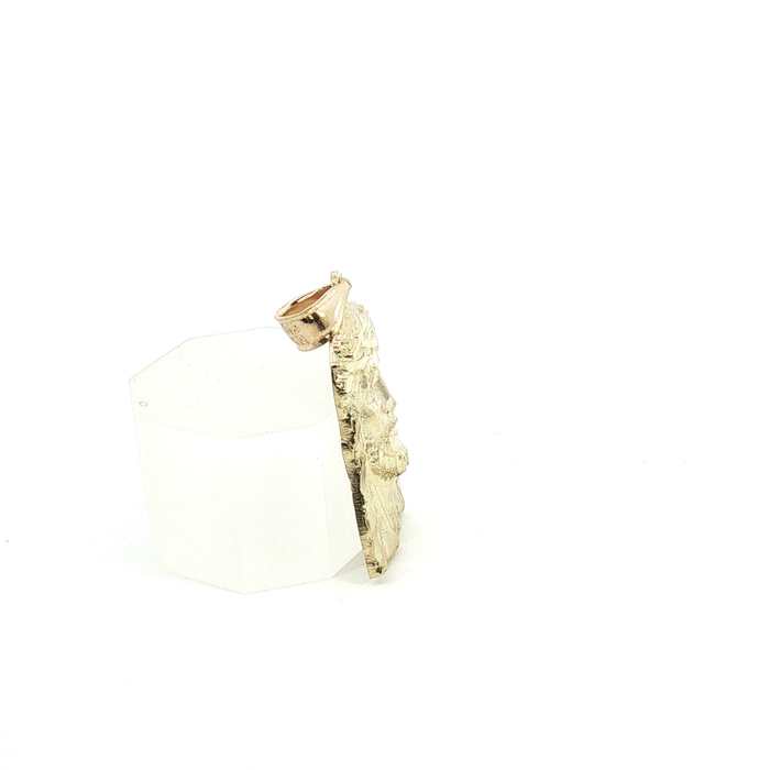 Yellow Jesus Piece Real Gold Side 2\