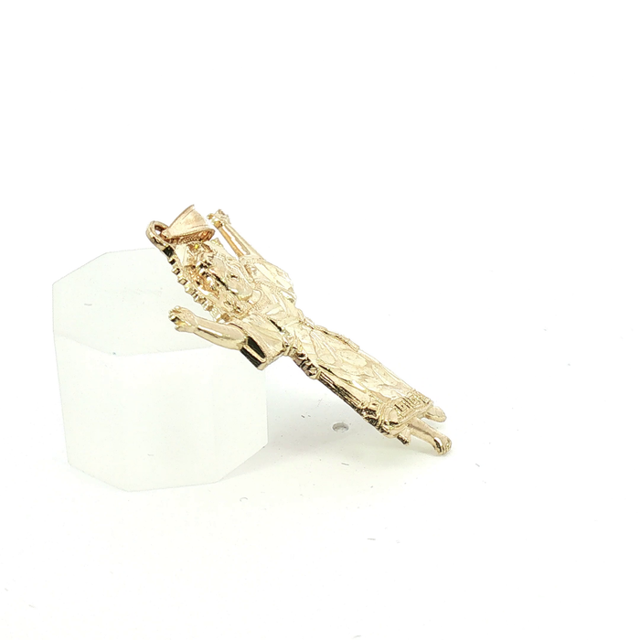 10K Yellow Gold Divino Niño - Devine Child Religious Charm Pendant