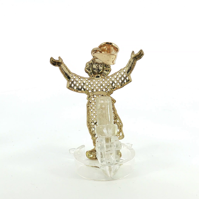 10K Yellow Gold Divino Niño Pendant