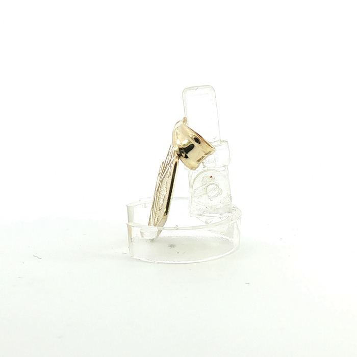 10K Yellow Gold Four Aces Playing Cards Pendant