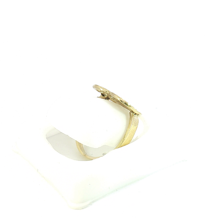 10K Yellow Gold Heart-Shaped Tree of Life Ring