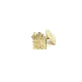 10K Yellow Gold House Stud Earrings