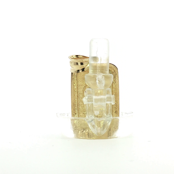 10K Yellow Gold Lady Fortuna Pendant - XSmall