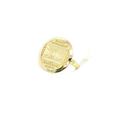 10K Yellow Gold Last Supper Signet Ring