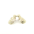 10K Yellow Gold Money Bag Stud Earrings - X-Small