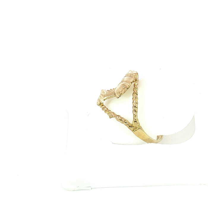 10K Yellow Gold Nefertiti Ring