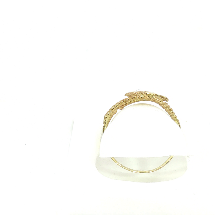 10K Yellow Gold Nefertiti Ring