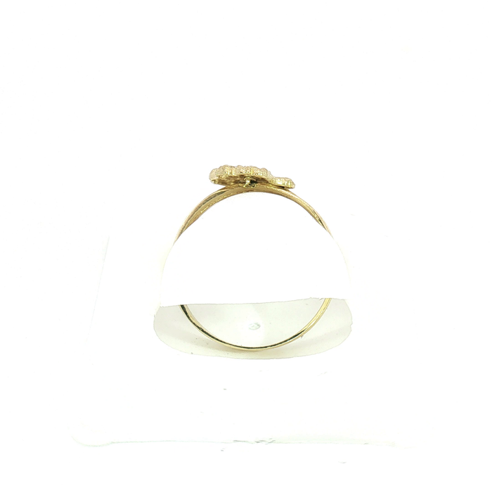 10K Yellow Gold Nugget Ring