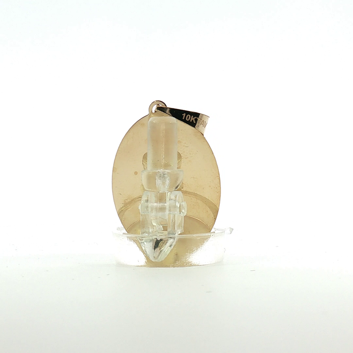 10K Yellow Gold Oval St-Jude - San Judas