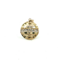 10k Yellow Gold Religious Last Supper Medallion Pendant