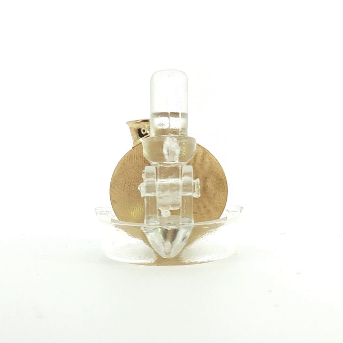 10K Yellow Gold Religious Medallion Pendant