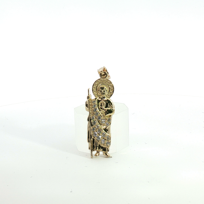 10k Yellow Gold Saint Jude Pendant